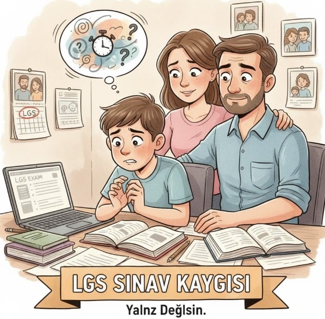LGS Sınav Kaygısı ve Stresi Nasıl Yenilir? Nasıl Başa Çıkılır? LGS Sınav Kaygısı ve Stresi Nasıl Yenilir? Nasıl Başa Çıkılır?